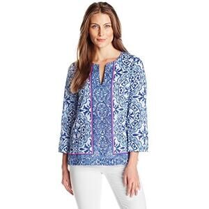 Lilly Pulitzer Amelia Island Tunic Size XL EUC Resort Beachy Preppy Cruise